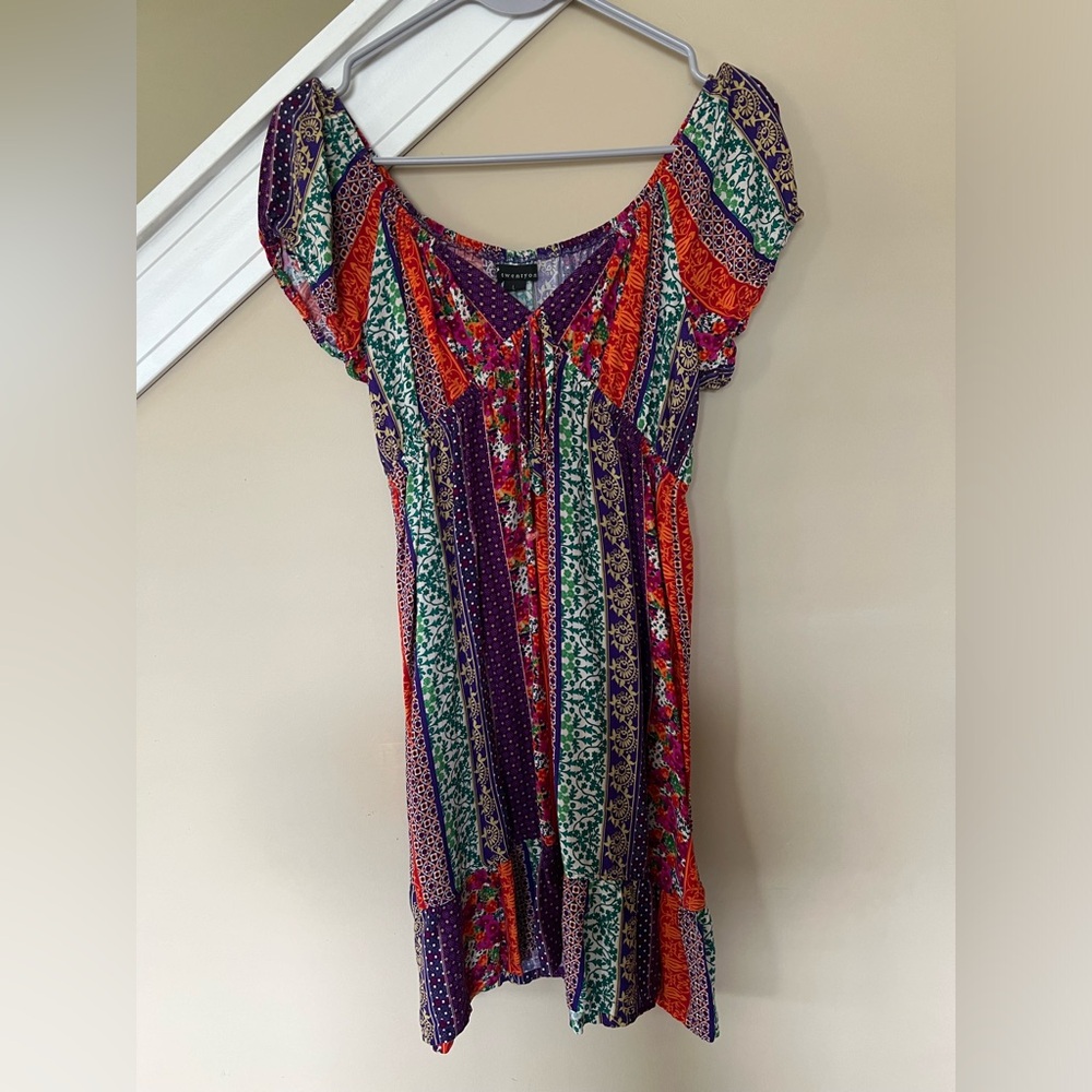Colorful Mini Dress